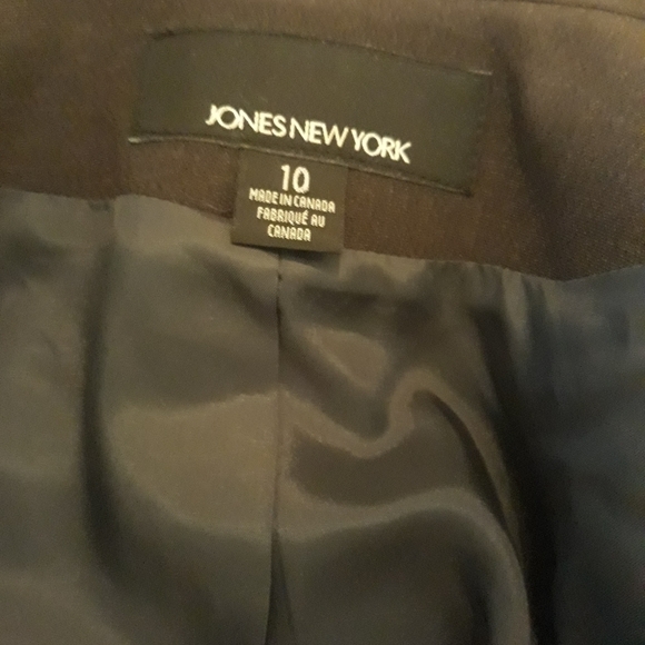 Ladies  office party/cocktail gray suit with pocket on jacket gentle worn S 12 - Picture 5 of 6